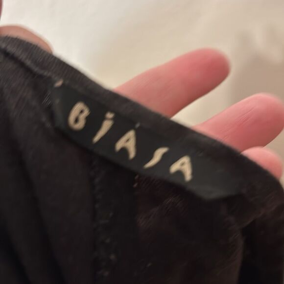 Biasa Linen Split Leg Pants Small - Picture 2 of 8